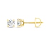 1/5 CT. T.W. Certified Diamond Solitaire Stud Earrings in 14K Gold (J/I1)
