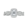 Thumbnail Image 4 of Zales Private Collection 1 CT. T.W. Certified Colorless Emerald-Cut Diamond Frame Engagement Ring in 14K White Gold