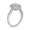 Thumbnail Image 3 of Love's Destiny by Zales 1-1/2 CT. T.W. Certified Emerald-Cut Diamond Frame Engagement Ring in 14K White Gold (I/SI2)