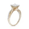 Thumbnail Image 3 of 1 CT. T.W. Princess-Cut Quad Diamond Twist Shank Engagement Ring in 14K Gold