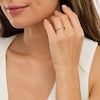 Thumbnail Image 2 of 1/2 CT. T.W. Princess-Cut Diamond Ten Stone Anniversary Band in 10K White Gold