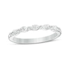 Thumbnail Image 1 of 1/2 CT. T.W. Certified Marquise Diamond Five Stone Anniversary Band in 14K White Gold (I/SI2)