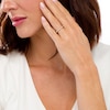 Thumbnail Image 2 of 1/2 CT. T.W. Certified Marquise Diamond Five Stone Anniversary Band in 14K White Gold (I/SI2)