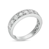 Thumbnail Image 3 of 1/2 CT. T.W. Diamond Nine Stone Vintage-Style Anniversary Band in 10K White Gold