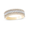 Thumbnail Image 1 of 1 CT. T.W. Diamond Multi-Row Anniversary Band in 14K Gold