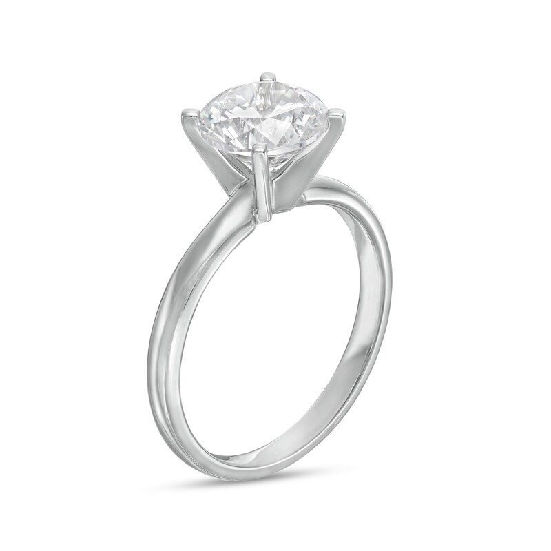 2 CT. Diamond Solitaire Engagement Ring in 14K White Gold (J/I3)