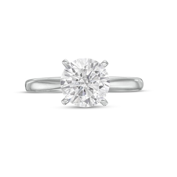 2 CT. Diamond Solitaire Engagement Ring in 14K White Gold (J/I3