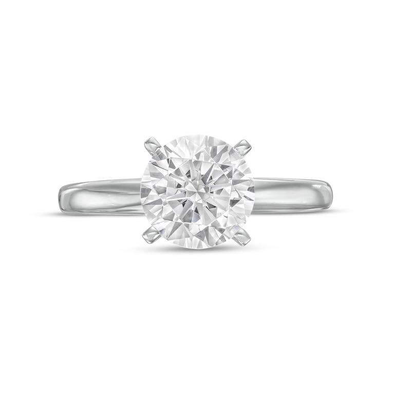 2 CT. Diamond Solitaire Engagement Ring in 14K White Gold (J/I3)