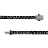 Thumbnail Image 2 of Vera Wang Men 3.0mm Black Spinel Tennis Bracelet in Sterling Silver with Black Ruthenium