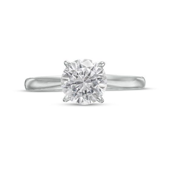 1-1/2 CT. Diamond Solitaire Engagement Ring in 14K White Gold (J/I3)