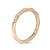 Thumbnail Image 3 of 1/4 CT. T.W. Diamond Twist Stackable Anniversary Band in 14K Gold