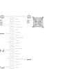 Thumbnail Image 3 of 2 CT. T.W. Certified Princess-Cut Lab-Grown Diamond Solitaire Stud Earrings in 14K White Gold (F/SI2)