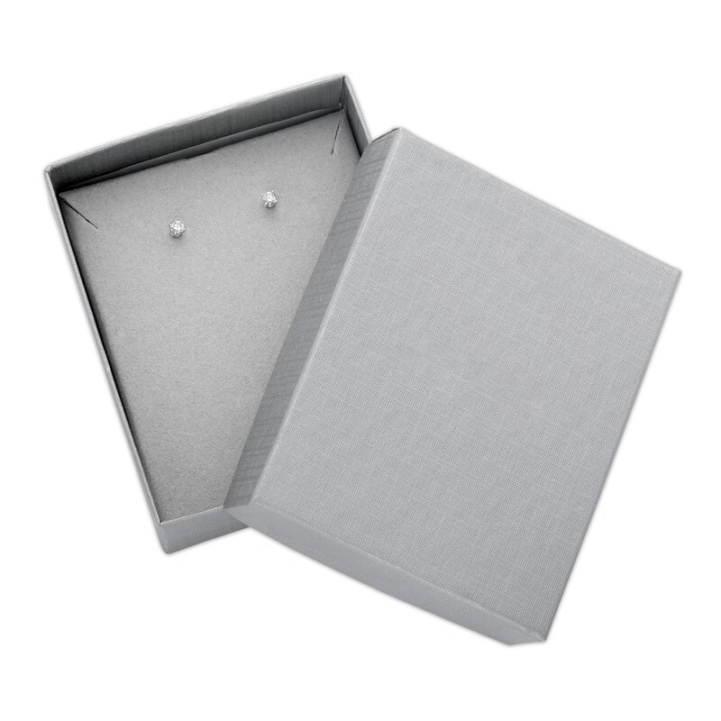 1/6 CT. T.W. Diamond Solitaire Stud Earrings in 10K White Gold (J/I3)