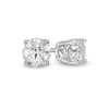 Thumbnail Image 1 of 1/2 CT. T.W. Diamond Solitaire Stud Earrings in 10K White Gold (J/I3)