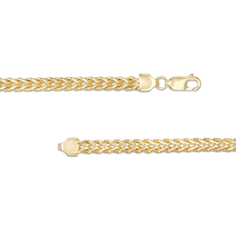 5.1mm Franco Snake Chain Necklace in Hollow 14K Gold - 24"