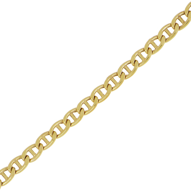 Main Image 2 of 6.1mm Mariner Chain Necklace in Hollow 14K Gold - 22"