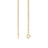 Thumbnail Image 2 of 2.0mm Curb Chain Necklace in Solid 14K Gold - 18"