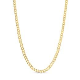 2.0mm Solid Curb Chain Necklace in 14K Gold - 20&quot;