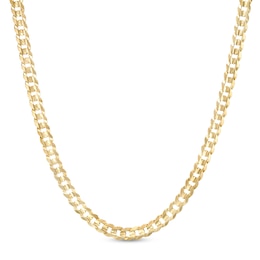 4.65mm Solid Curb Chain Necklace in 14K Gold - 20&quot;