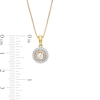 Thumbnail Image 3 of 1/3 CT. T.W. Diamond Double Frame Pendant in 10K Gold