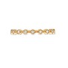 Thumbnail Image 4 of 1/15 CT. T.W. Diamond Wave Stackable Band in 10K Gold