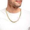 Thumbnail Image 2 of 8.9mm Curb Chain Necklace in Solid 10K Gold - 24"