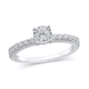 Thumbnail Image 1 of 1/2 CT. T.W. Diamond Engagement Ring in 10K White Gold