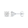 Thumbnail Image 2 of 3/4 CT. T.W. Diamond Solitaire Stud Earrings in 14K White Gold (J/I2)