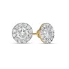 Thumbnail Image 1 of 7/8 CT. T.W. Diamond Frame Stud Earrings in 10K Gold (K/I3)