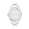 Ladies' Coach Preston White Ceramic Watch with White Dial (Model: 14503771)