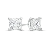 Thumbnail Image 1 of 1-1/4 CT. T.W. Princess-Cut Diamond Solitaire Stud Earrings in 14K White Gold