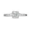 Thumbnail Image 3 of Vera Wang Love Collection 3/4 CT. T.W. Diamond Clover-Shaped Frame Engagement Ring in 14K White Gold