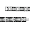 Thumbnail Image 7 of Diamond Accent Dog Tag, Cross Pendant and Link Bracelet Set in Stainless Steel and Black IP - 24"