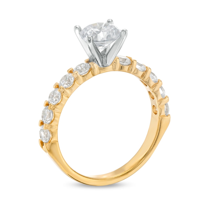 2 CT. T.W. Diamond Engagement Ring in 14K Gold (I/I2)