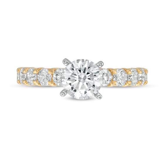 2 CT. T.w. Diamond Engagement Ring in 14K Gold (I/I2)