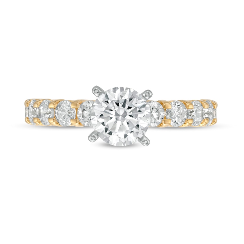 2 CT. T.W. Diamond Engagement Ring in 14K Gold (I/I2)