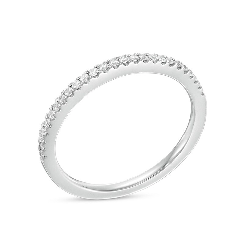 Main Image 3 of 1/6 CT. T.W. Certified Diamond Anniversary Band in Platinum (I/SI2)