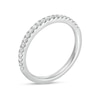 Thumbnail Image 3 of 1/4 CT. T.W. Certified Diamond Anniversary Band in Platinum (I/SI2)