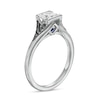 Thumbnail Image 3 of Vera Wang Love Collection Limited Edition 1 CT. T.W. Certified Princess-Cut Diamond Ring in 14K White Gold (I/SI2)