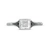Thumbnail Image 4 of Vera Wang Love Collection Limited Edition 1 CT. T.W. Certified Princess-Cut Diamond Ring in 14K White Gold (I/SI2)