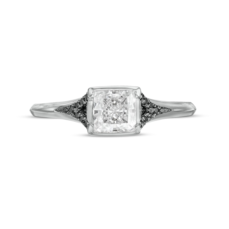 Main Image 4 of Vera Wang Love Collection Limited Edition 1 CT. T.W. Certified Princess-Cut Diamond Ring in 14K White Gold (I/SI2)