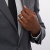 Thumbnail Image 2 of Vera Wang Men's Linited Edition 1-1/3 CT. T.W. Diamond Wedding Band in 14K White Gold