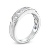 Thumbnail Image 3 of Vera Wang Men's Linited Edition 1-1/3 CT. T.W. Diamond Wedding Band in 14K White Gold