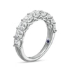 Thumbnail Image 2 of Vera Wang Love Collection 2-3/8 CT. T.W. Certified Asscher-Cut Diamond Anniversary Band in 14K White Gold (I/SI2)