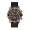 Thumbnail Image 1 of Men's Movado Bold® Verso Rose-Tone IP Chronograph Strap Watch with Grey Dial (Model: 3600739)
