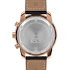 Thumbnail Image 3 of Men's Movado Bold® Verso Rose-Tone IP Chronograph Strap Watch with Grey Dial (Model: 3600739)