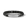 Thumbnail Image 3 of Men's Bulova Crystal Accent Watch with Black Dial and ID Bracelet Box Set (Model: 98K109)