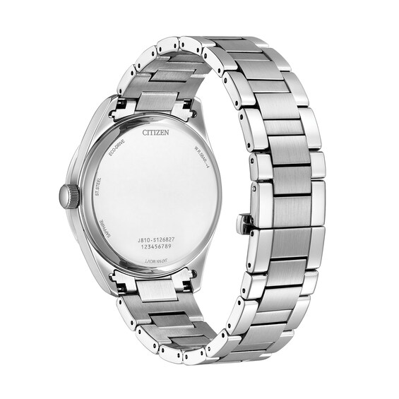 Men's Citizen Eco-DriveÂ® Arezzo Watch with Black Dial (Model: Aw1690-51E)