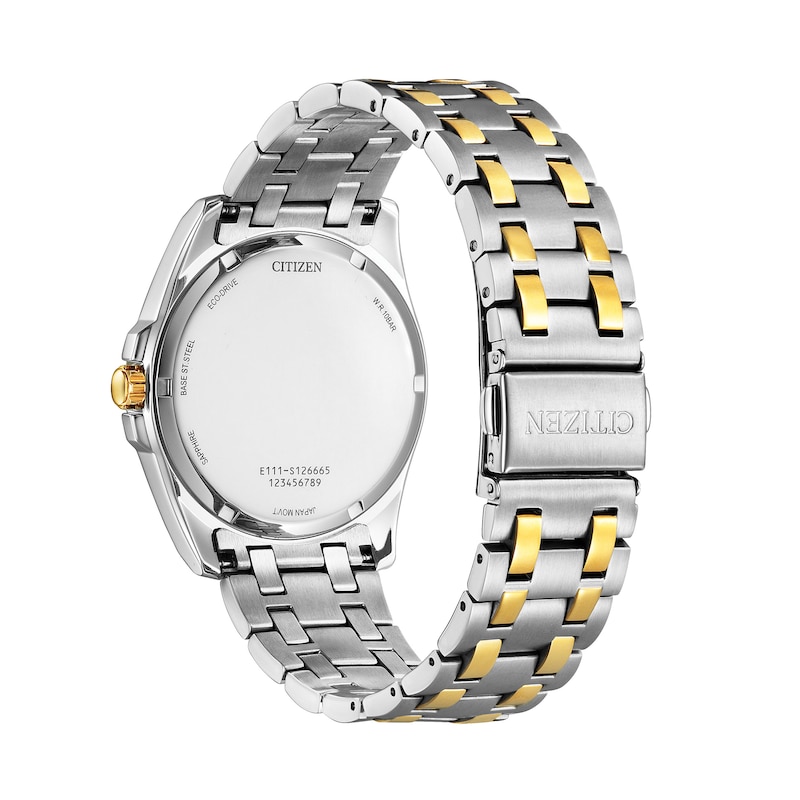 Main Image 3 of Men's Citizen Eco-Drive® Corso Two-Tone Watch with Silver-Tone Dial (Model: BM7534-59A)