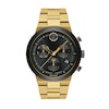 Thumbnail Image 1 of Men's Movado Bold® Fusion Gold-Tone IP and Black Ceramic Chronograph Watch with Black Dial (Model: 3600731)